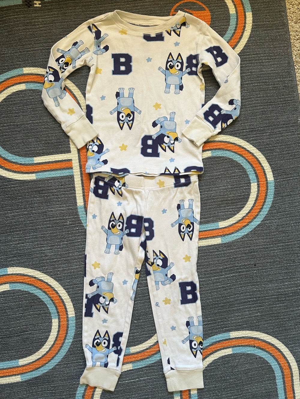 Bluey Kids Pajama Set - Long Sleeve Top & Pants